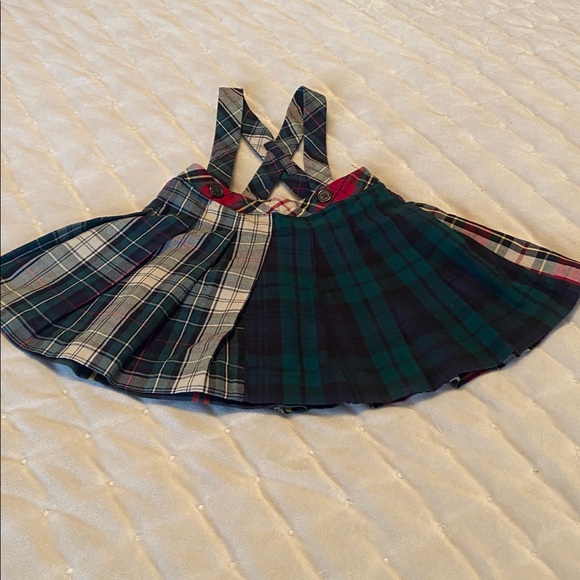 Ralph Lauren baby plaid skirt 9 Months - Picture 4 of 5